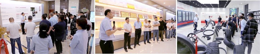 2025年度再生橡膠生產技術培訓班學員 走進江昕科技參觀學習